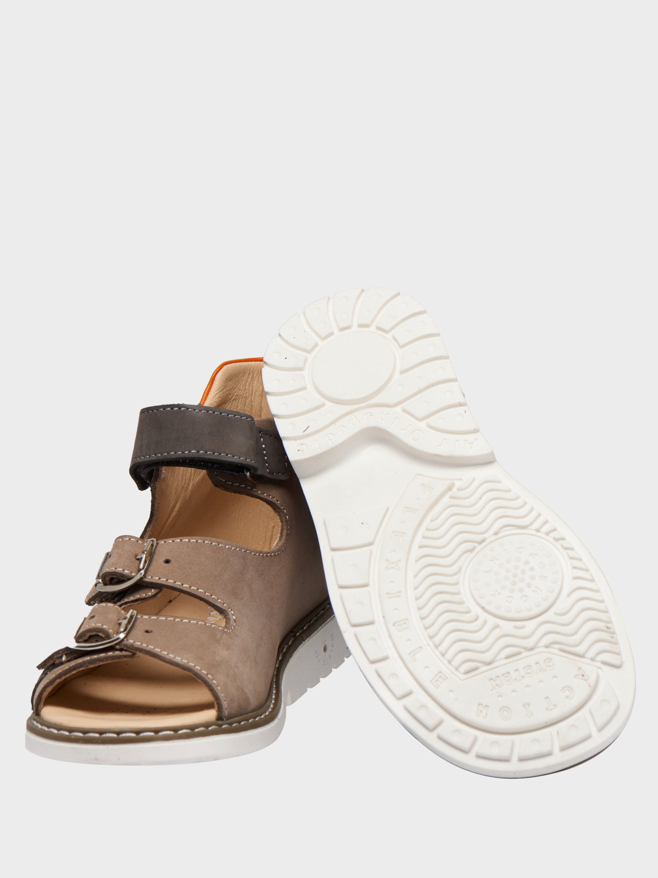 Сандалии Theo Leo модель LEO-066 GR-SM Фото