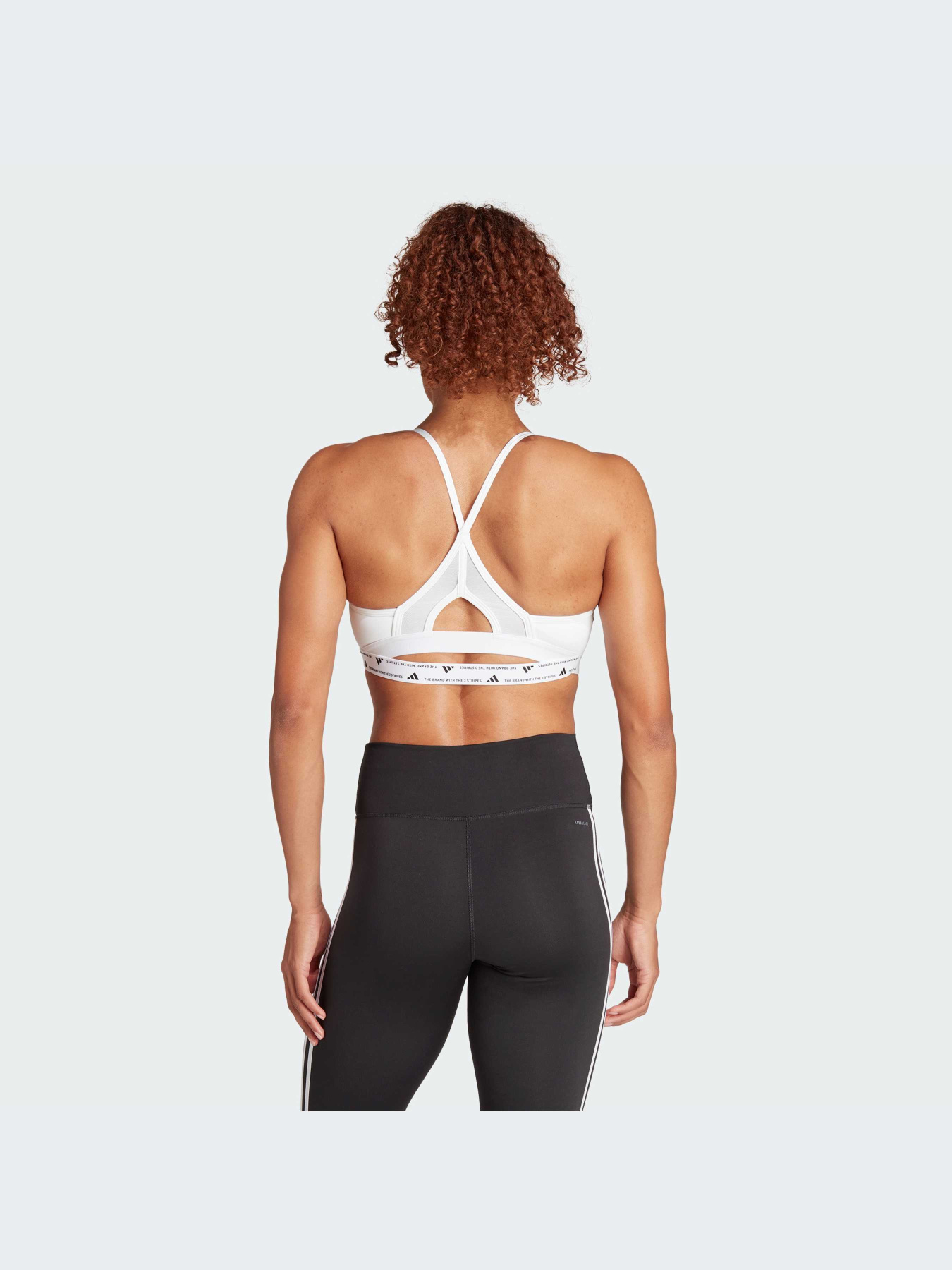 Топ спортивный Adidas 3 Stripes модель IU1716 Фото