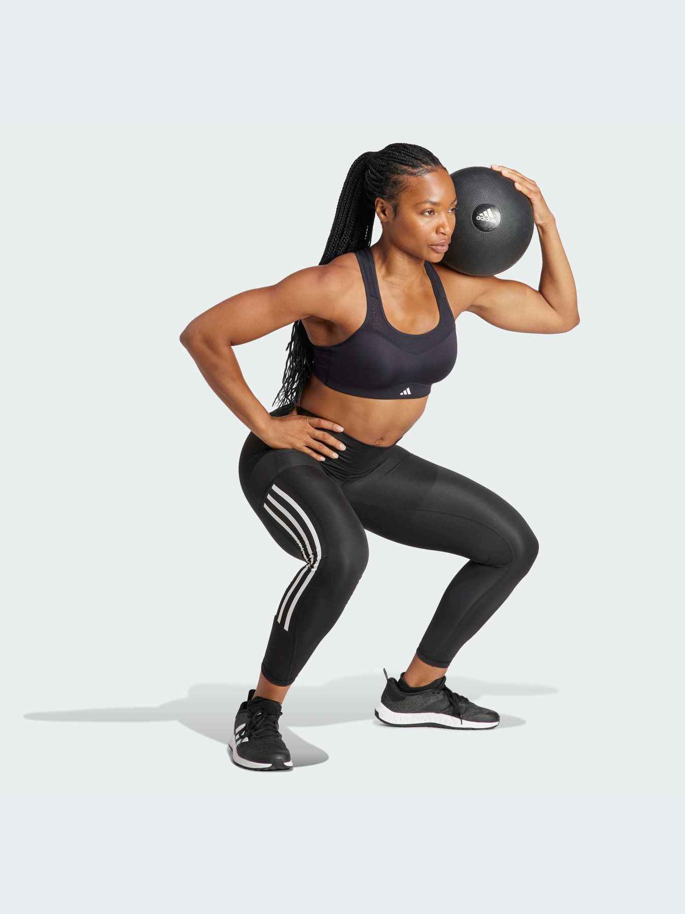 Топ спортивный Adidas Clima модель IQ3384 Фото