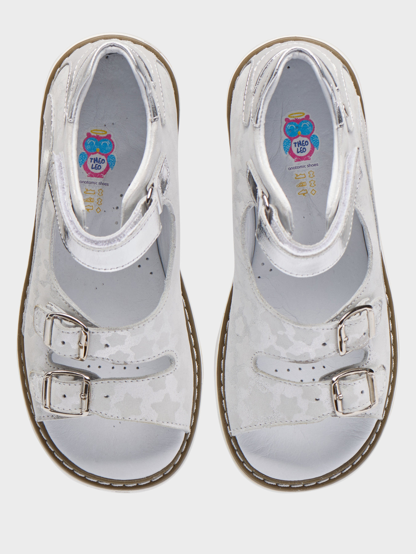 Сандалии Theo Leo модель LEO-2031 SIL Фото