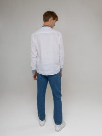 Вышитая рубашка Svarga модель SV-MS00592-1111-10001 Фото