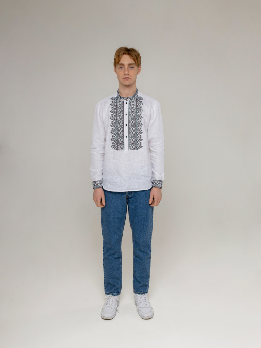 Вишита сорочка Svarga модель SV-MS00592-1111-10001 Фото