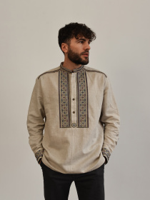 Вышитая рубашка Svarga модель SV-MS00681-1175-10002 Фото