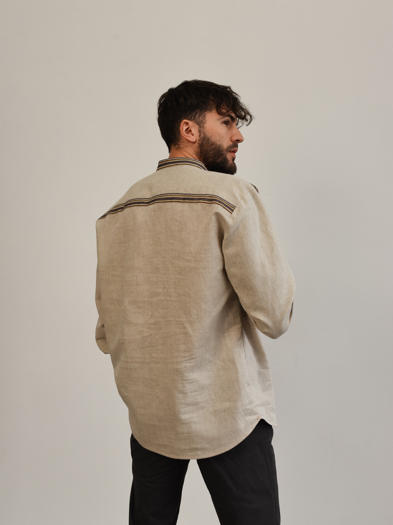 Вишита сорочка Svarga модель SV-MS00681-1175-10002 Фото