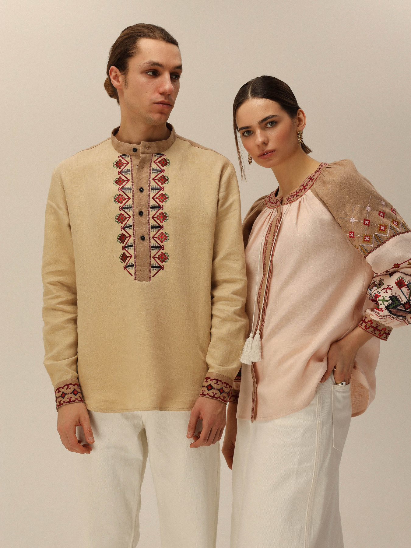 Вишита сорочка Svarga Модель SV-MS00689-1111-10021 Фото