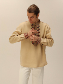 Вишита сорочка Svarga Модель SV-MS00689-1111-10021 Фото