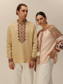 Вишита сорочка Svarga Модель SV-MS00689-1111-10021 Фото