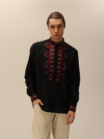 Вышитая рубашка Svarga модель SV-MS00693-1111-10005 Фото