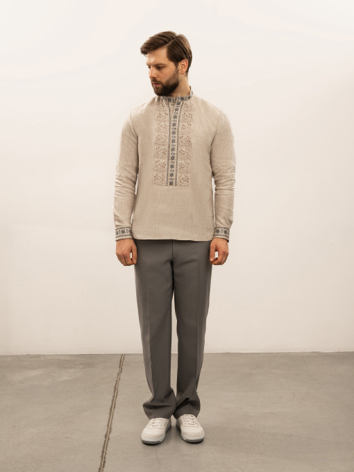 Вишита сорочка Svarga модель SV-MS00706-1111-10016 Фото