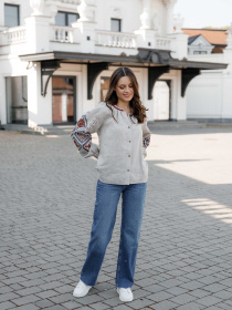 Вишита сорочка Svarga Модель SV-FB00498-1111-10002 Фото