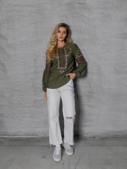 Вишита сорочка Svarga модель SV-FB00530-1160-10010 Фото