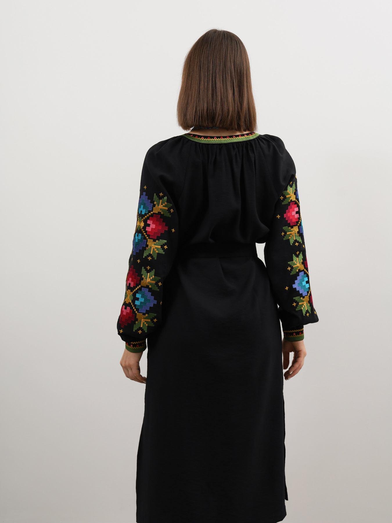 Вышитое платье Svarga модель SV-FD00557-1160-10005 Фото