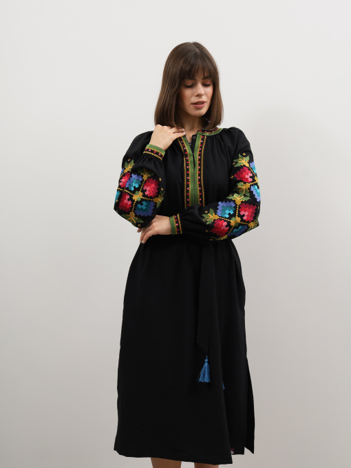 Вышитое платье Svarga модель SV-FD00557-1160-10005 Фото