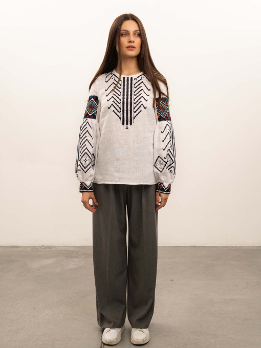 Вишита сорочка Svarga модель SV-FB00603-1111-10001 Фото