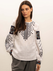 Вышитая рубашка Svarga модель SV-FB00603-1111-10001 Фото