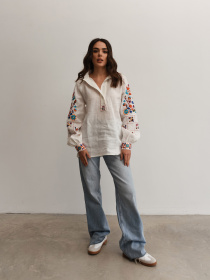 Вышитая рубашка Svarga модель SV-FB00627-1111-10001 Фото