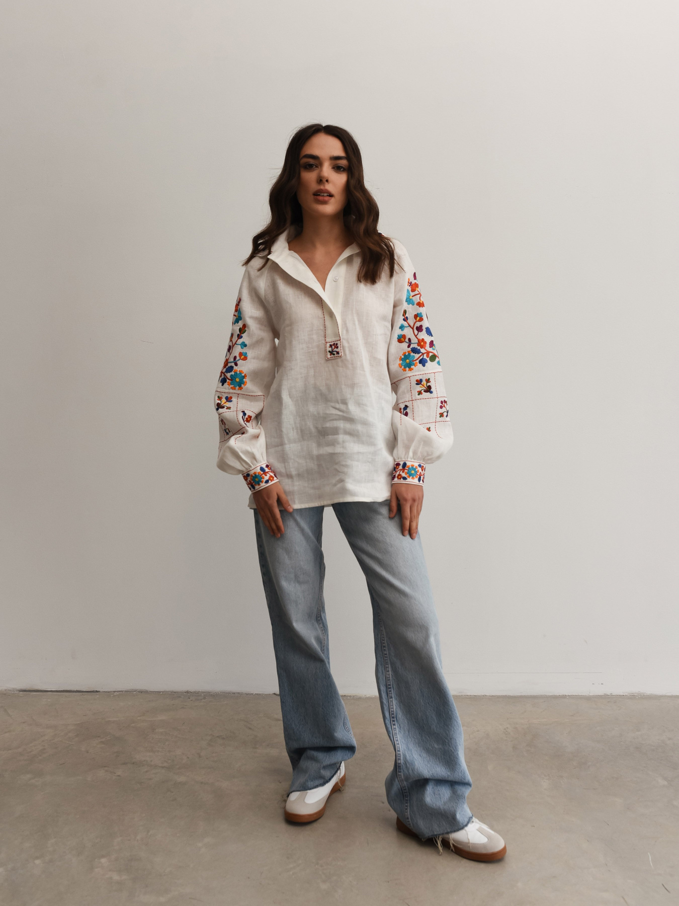 Вишита сорочка Svarga модель SV-FB00627-1111-10001 Фото