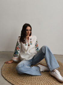 Вышитая рубашка Svarga модель SV-FB00628-1111-10001 Фото