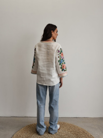 Вышитая рубашка Svarga модель SV-FB00628-1111-10001 Фото