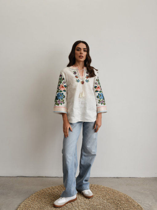 Вишита сорочка Svarga модель SV-FB00628-1111-10001 Фото