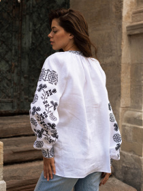 Вышитая рубашка Svarga модель SV-FB00607-1111-10017 Фото