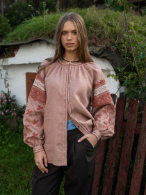 Вышитая рубашка Svarga модель SV-FB00663-1111-10021 Фото