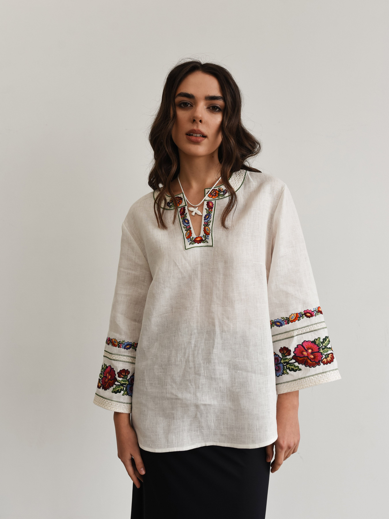 Вишита сорочка Svarga модель SV-FB00680-1111-10001 Фото