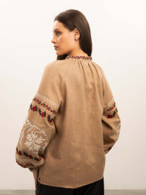 Вышитая рубашка Svarga модель SV-FB00695-1111-10023 Фото