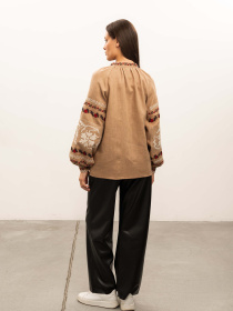 Вышитая рубашка Svarga модель SV-FB00695-1111-10023 Фото