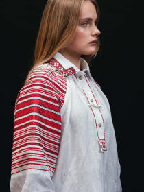 Вышитая рубашка Svarga модель SV-FB00697-1111-10001 Фото