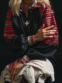 Вышитая рубашка Svarga модель SV-FB00698-1111-10005 Фото