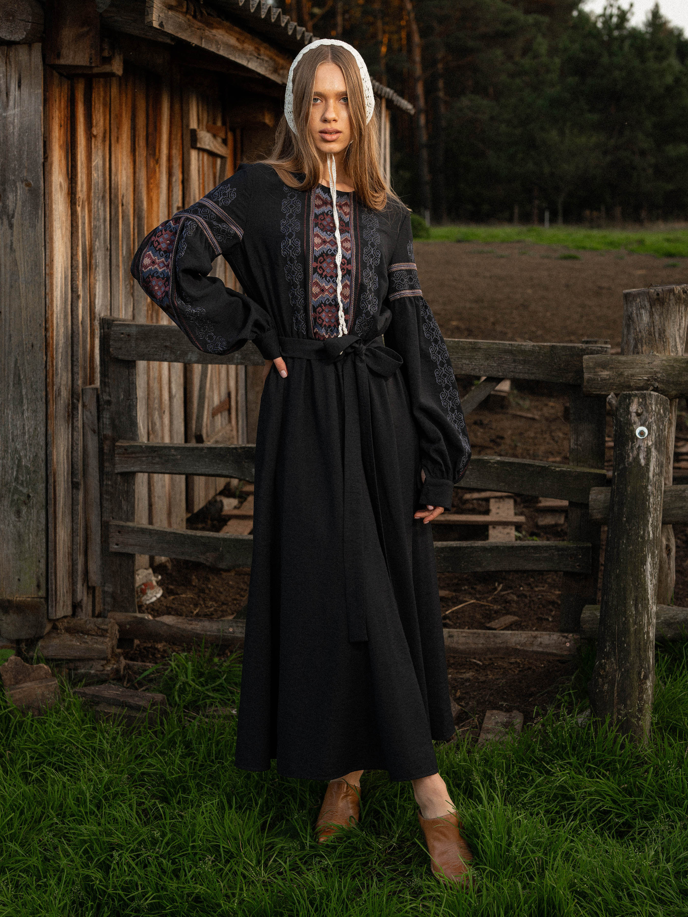 Вишита сукня Svarga модель SV-FD00661-1160-10005 Фото