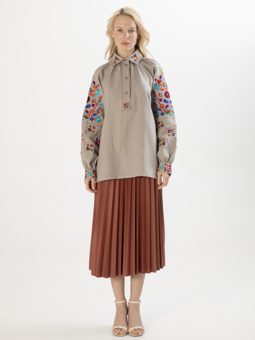 Вышитая рубашка Svarga модель SV-FB00703-1111-10016 Фото