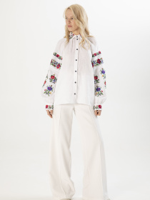 Вышитая рубашка Svarga модель SV-FB00711-1111-10001 Фото