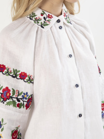 Вышитая рубашка Svarga модель SV-FB00711-1111-10001 Фото