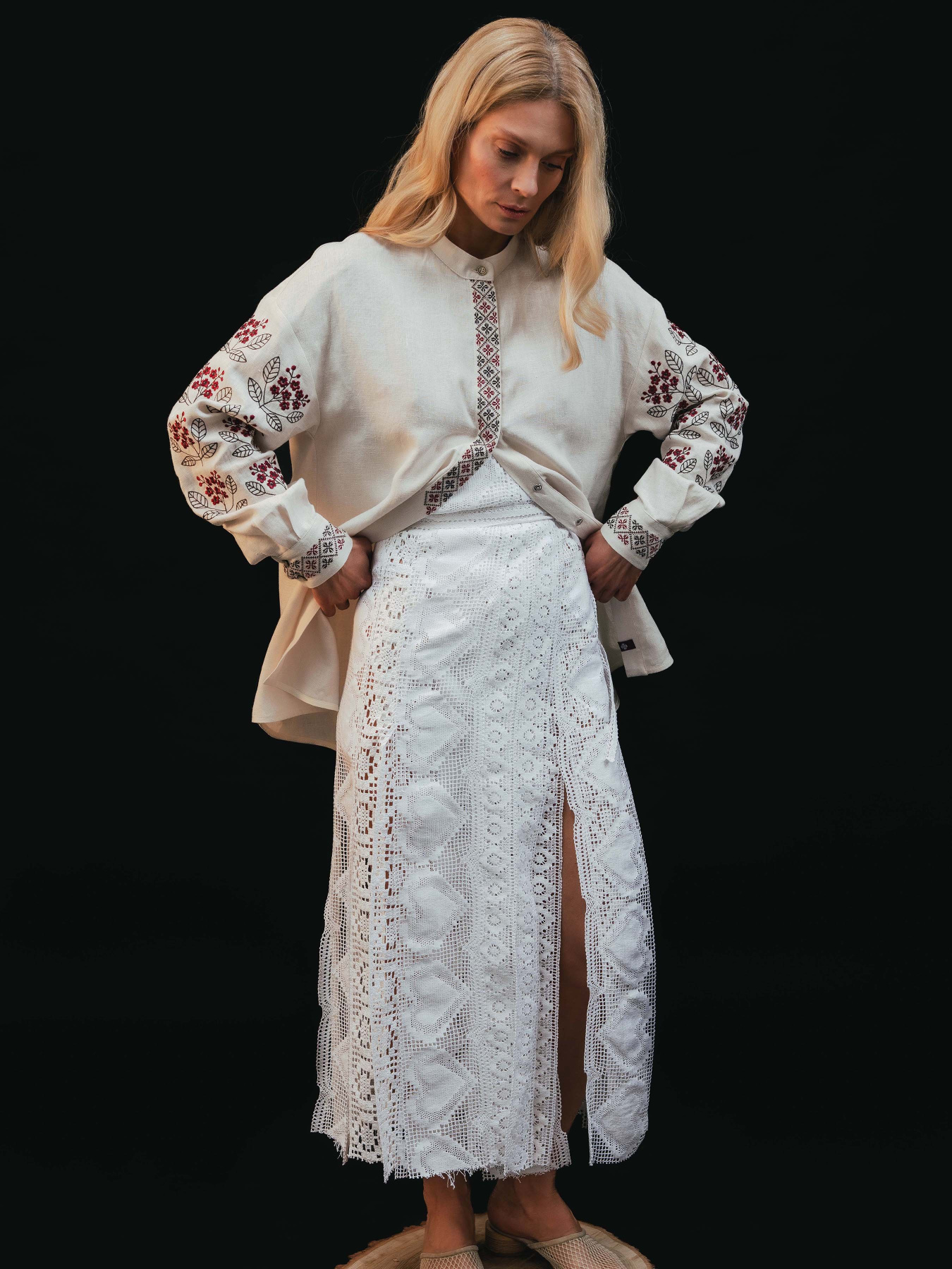 Вишита сорочка Svarga модель SV-FB00705-1111-10039 Фото