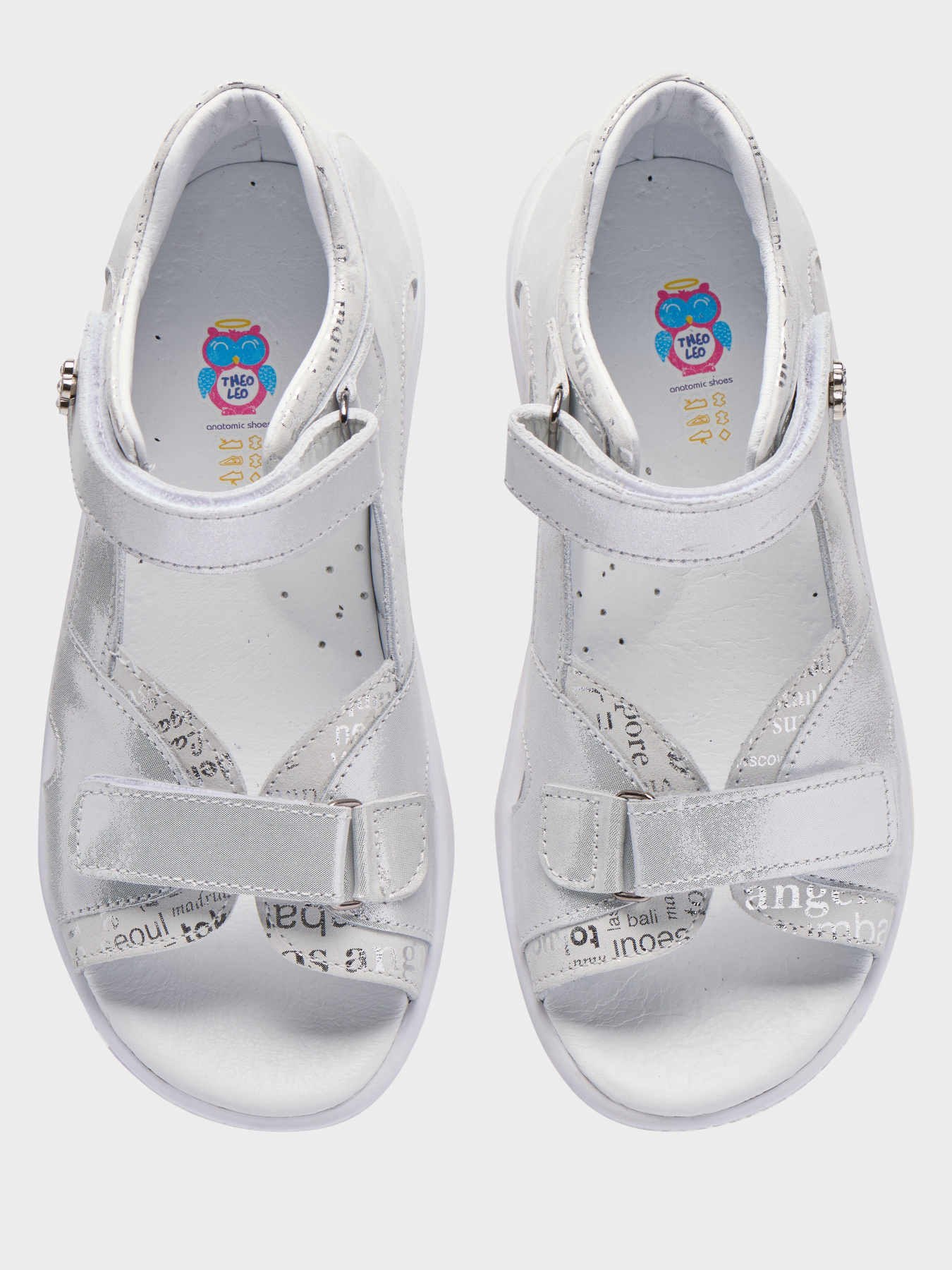 Сандалии Theo Leo модель LEO-235 SIL Фото