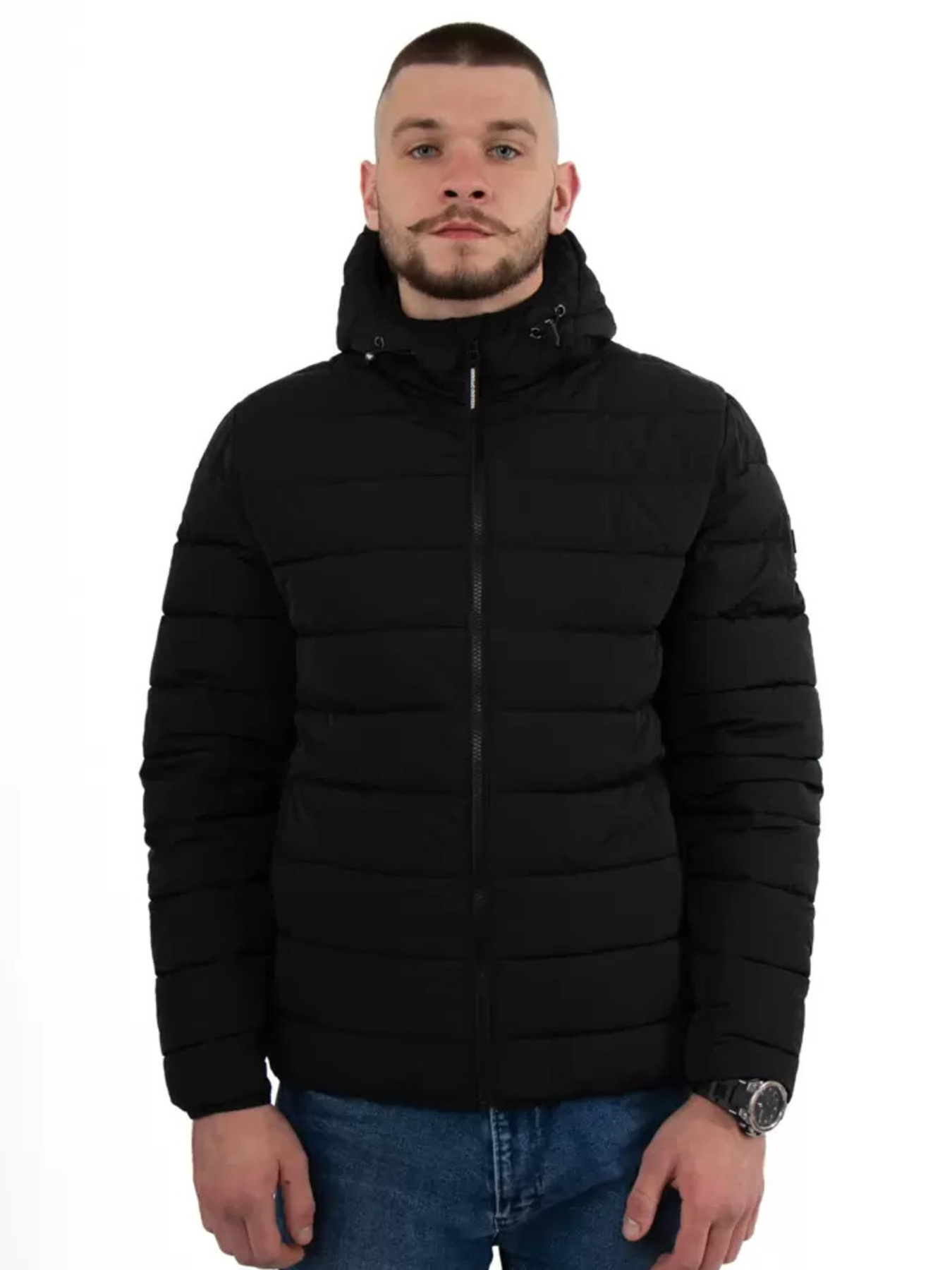 Демісезонна куртка Weekend Offender модель JKAW2301-BLACK Фото