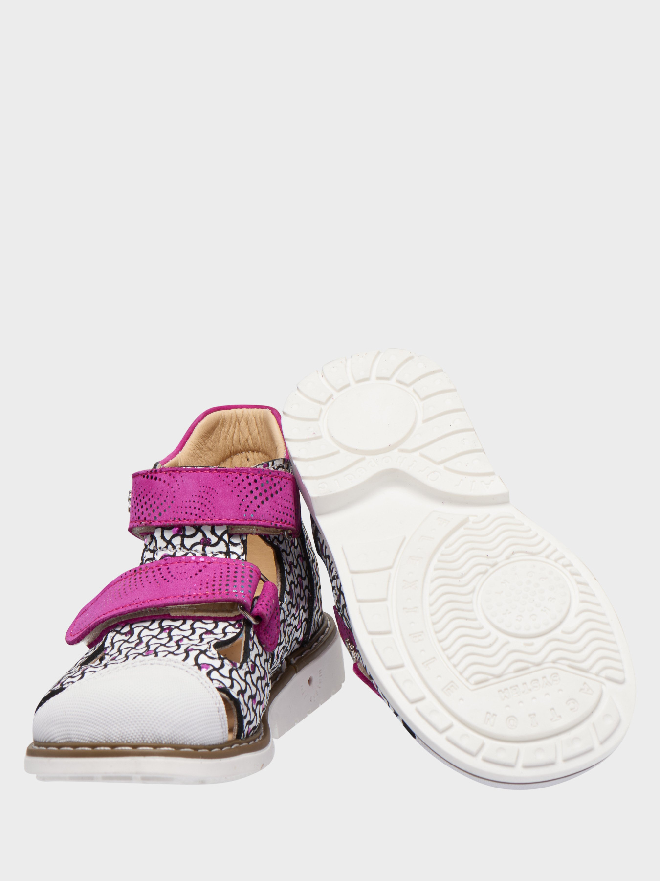 Сандалии Theo Leo модель LEO-1134 WH PT-PUR Фото