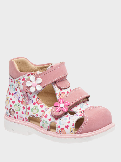 Сандалии Theo Leo модель LEO-1134 WH-PIN Фото