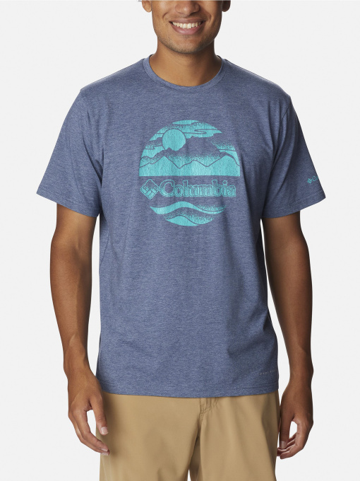 Футболка спортивна Columbia Sun Trek Short Sleeve Graphic Tee Модель 1931171CLB-479 Фото