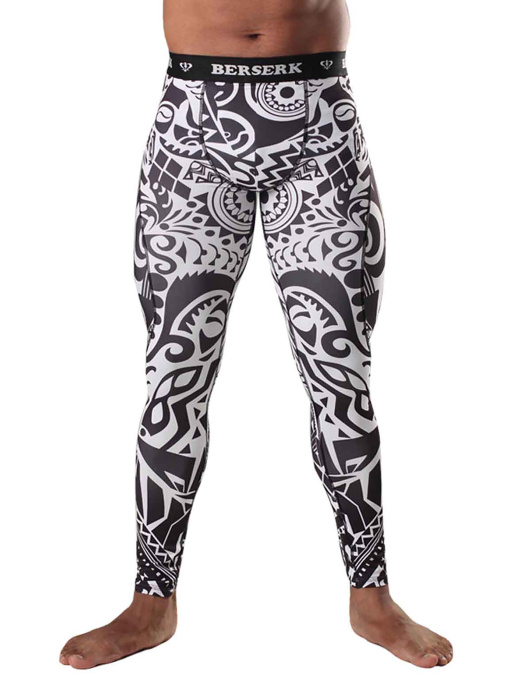 Тайтсы Berserk Sport African Tattoo модель AfricanTattooBlackPNTM Фото