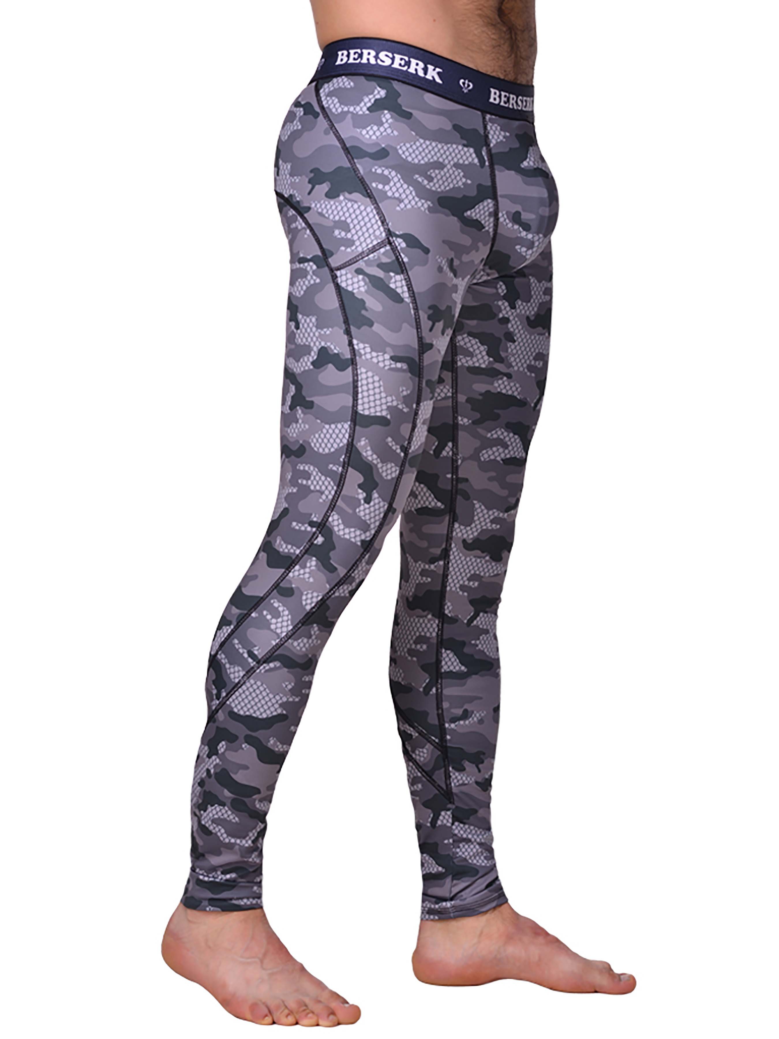 Чоловічі Тайтси Berserk Sport Tactical Force (TacticalForceCamouflageGrayPNTM) колір сірий, матеріал поліестер/еластан Berserk Sport - купити в Україні