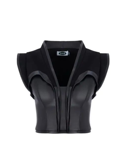 Жилет Femif модель V001BFW24 Жилет Femif модель V001BFW24 Фото