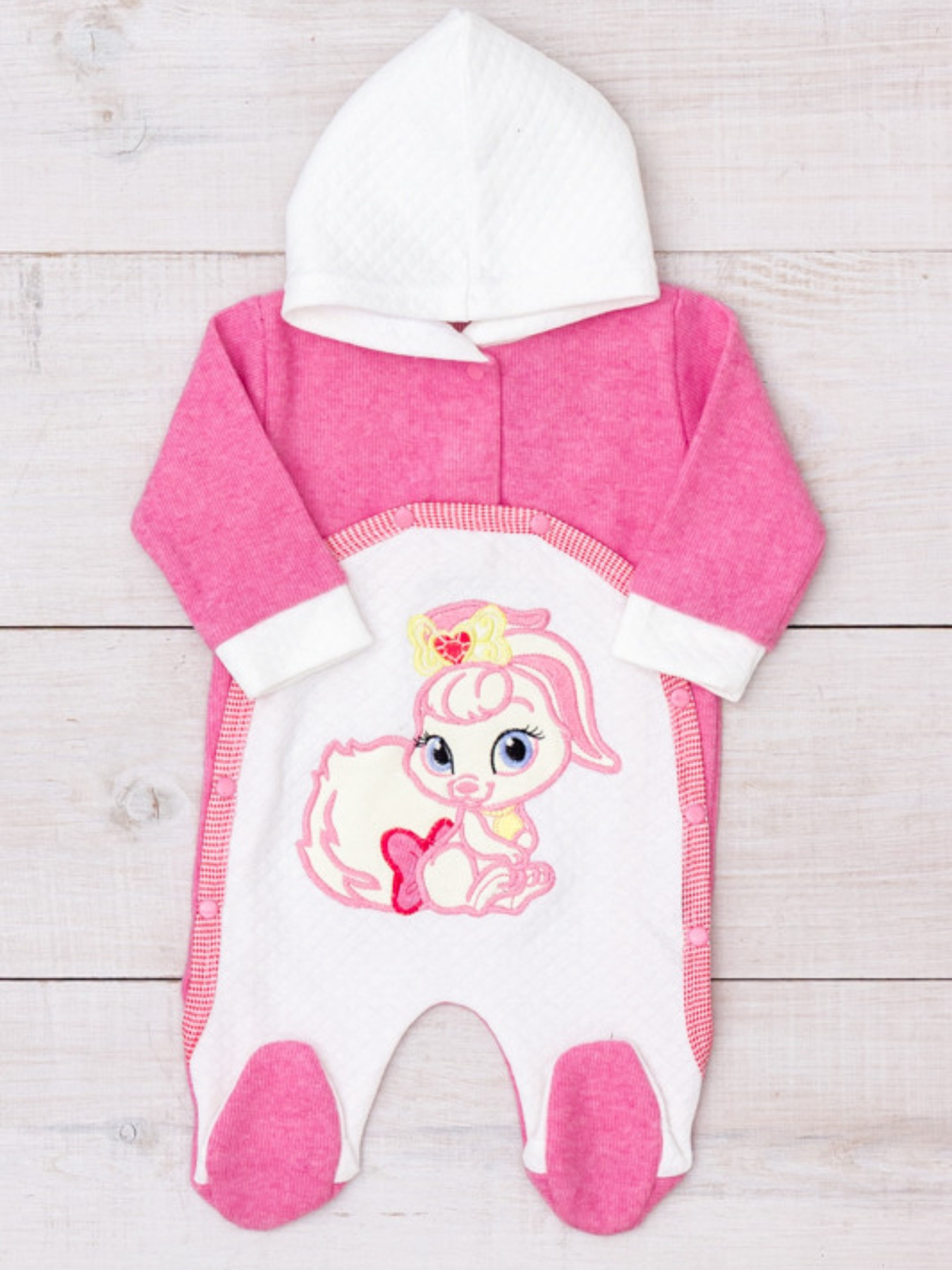 Нательный комбинезон Носи своє модель 9764-053-22-blochka-rozhevij Нательный комбинезон Носи своє модель 9764-053-22-blochka-rozhevij Фото