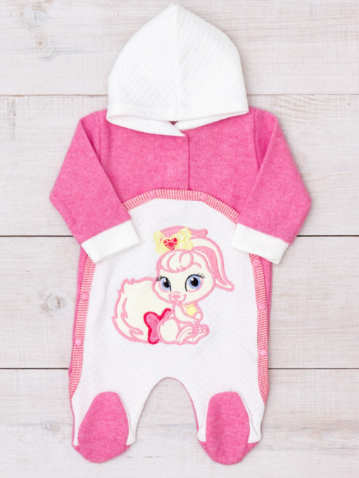 Нательный комбинезон Носи своє модель 9764-053-22-blochka-rozhevij Фото