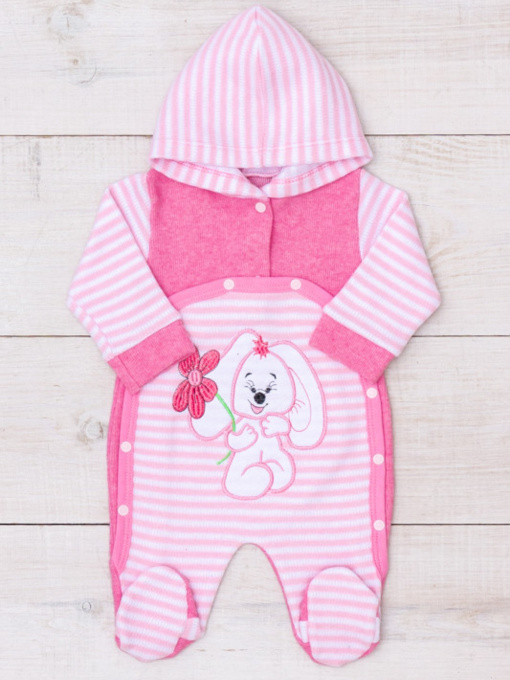 Нательный комбинезон Носи своє модель 9764-053-22-zajchik-rozhevij Фото