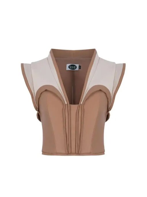 Жилет Femif модель V001CFW24 Жилет Femif модель V001CFW24 Фото