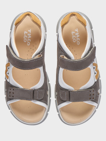 Сандалии Theo Leo модель LEO-2755 GR-WH Фото