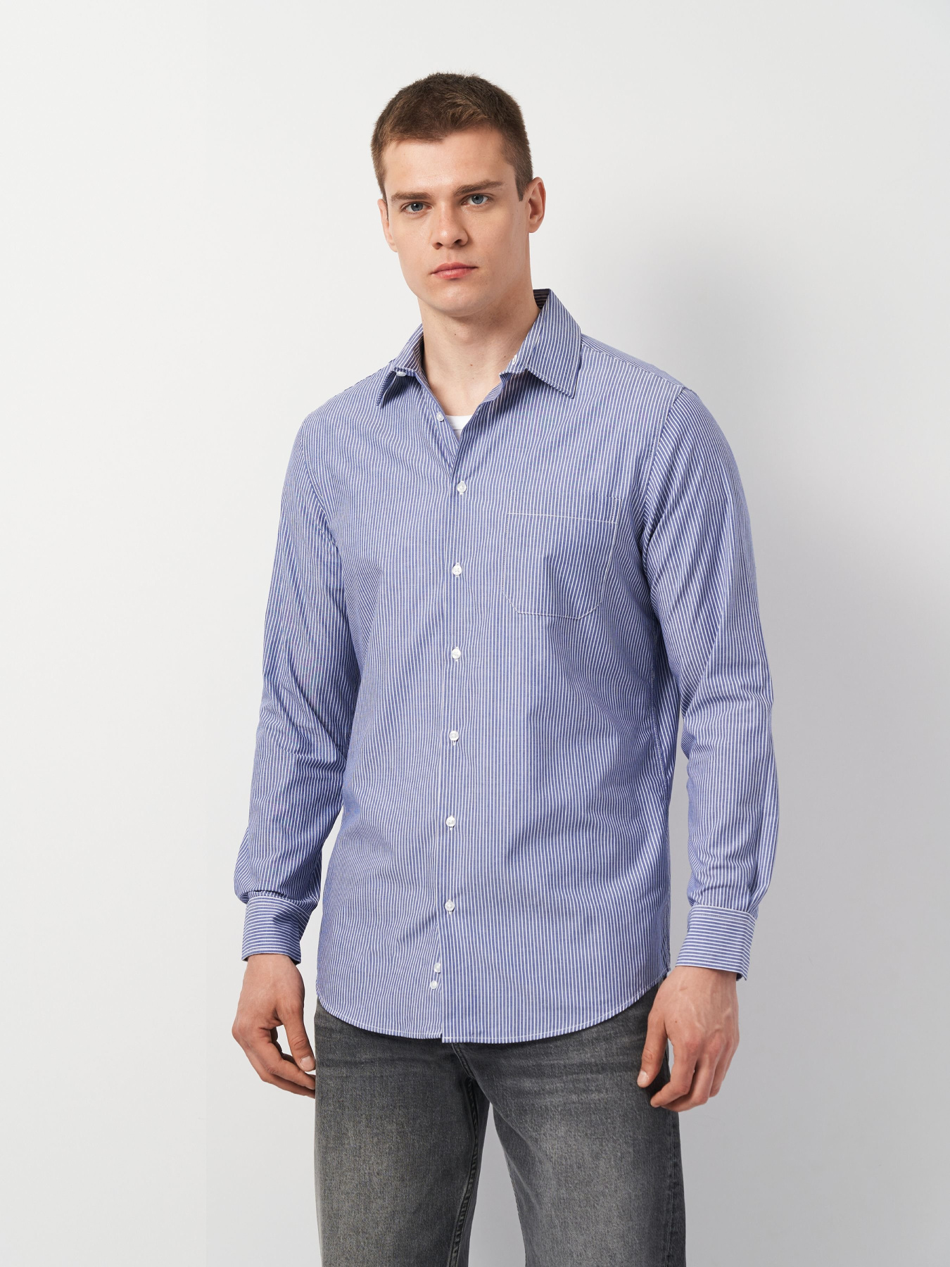 Рубашка повседневная C&A модель 72145 Фото